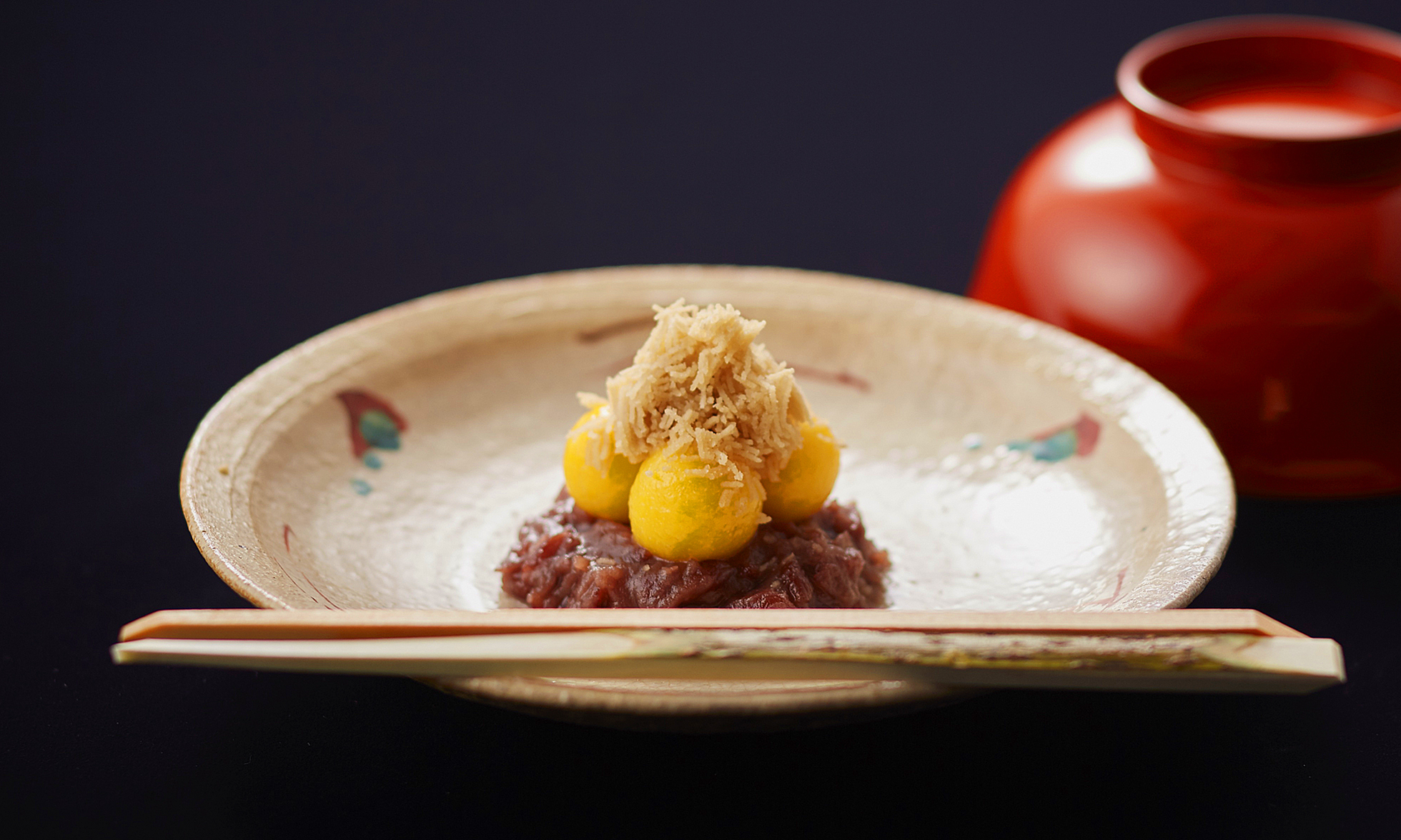 栗小餅 Rice Cake with Sweetened Chestnuts